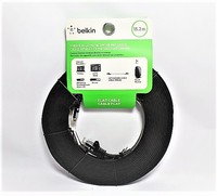 Belkin Premium Cat5e Networking 50 Ft Flat Cable In Black on sale Belkin Premium Cat5e Networking 50 Ft Flat Cable In Black on sale