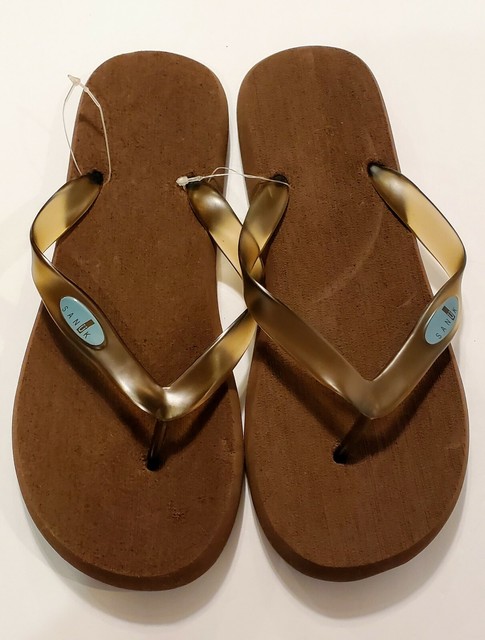Original Sanuk Mens Vintage Brown & Turquoise Clear Strap Sandals Flip Flops 10 | eBay