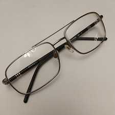 Stetson Eyeglass Frames Zyloware 058 Pilot Gunmetal flex hinge 57-17