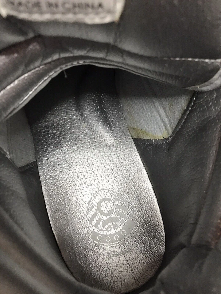 Coogi Australia 1969 Sydney Nueva York Milán Logo Etiqueta Zapatos Hombres (Talla: 8) CM1003 Foto 3 de 4