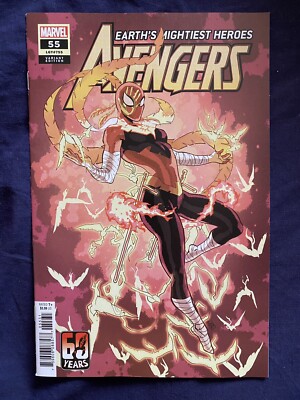 Avengers #55 - Ernanda Souza Spider-Man Cover - Bagged &  Boarded