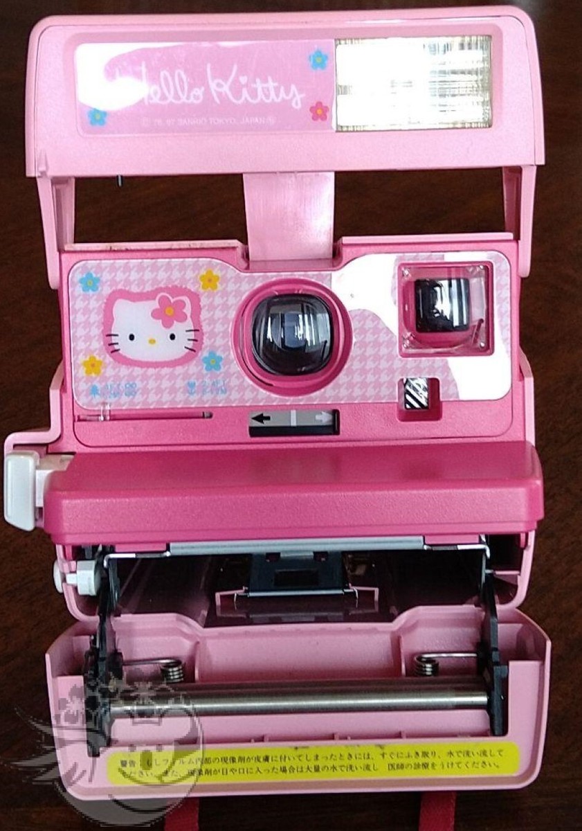 Hello Kitty Polaroid 600 Instant Film Camera Pink Limited Hello Kitty Polaroid 600 Instant Film Camera Pink Limited