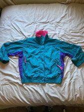 Vintage Columbia Bugaboo Ski Shell Jacket Nylon 90s Women’s Size Large