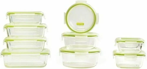 Recipientes para armazenagem de alimentos de silicone Tupperware