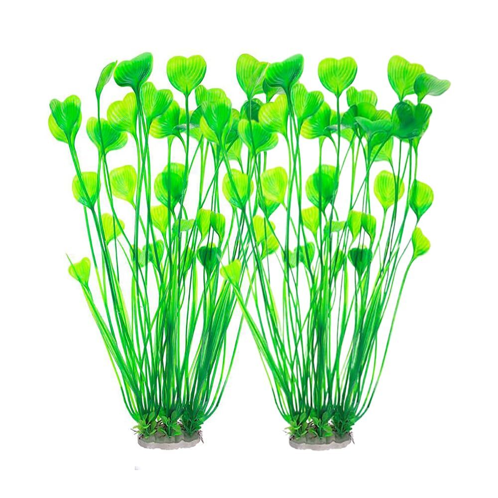 Artificial Plants Decoration Ornament for Fish Tank Aquarium Plastic Plants T...-image