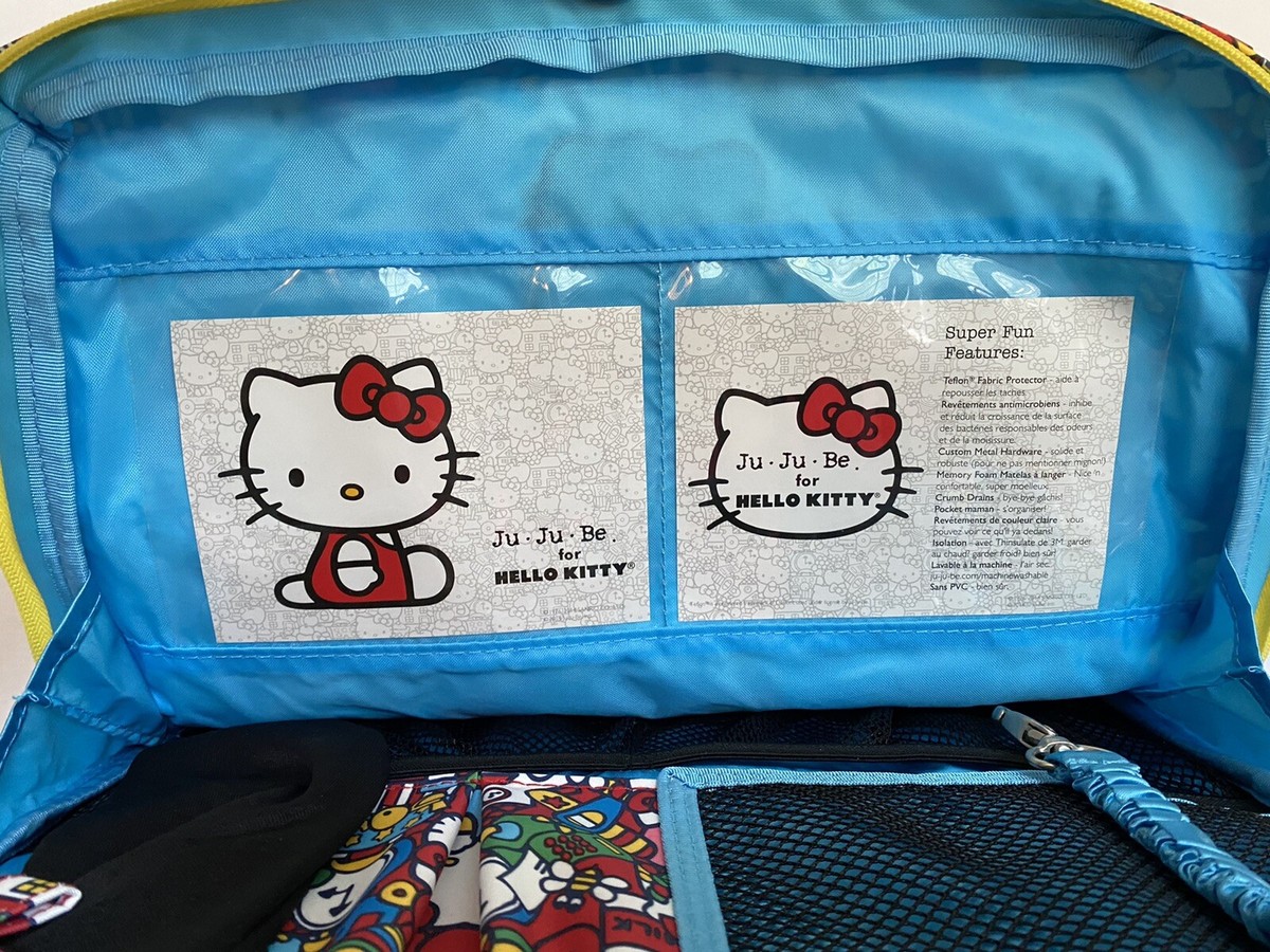 Ju Ju Be x Hello Kitty Tick Tock Be Prepared Diaper Bag NWT Ju Ju Be x Hello Kitty Tick Tock Be Prepared Diaper Bag NWT