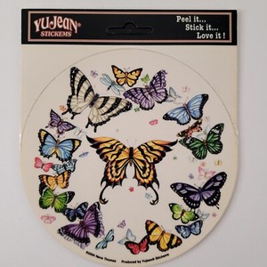 Nene Thomas Butterfly Ring 5" Sticker 3 Available Year 2004