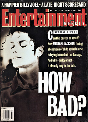Entertainment Sept 10,1993 MICHAEL JACKSON, How Bad? / Billy Joel / Late Night