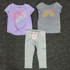 Girls Clothing Lot 18 Months Circo  Jumping Beans Shirts Cat Jack Leggings