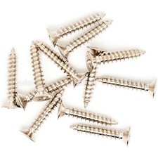 NEW 12 Gotoh Tele/Telecaster Guitar Bridge Mounting Screws 20mm Long - NICKEL