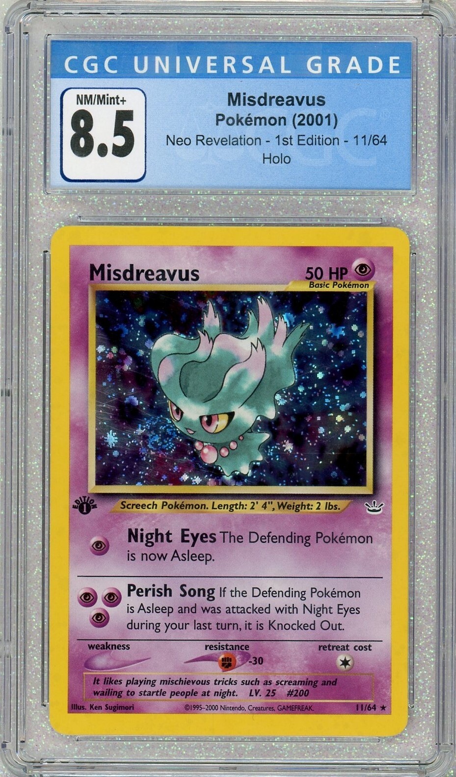 ムウマMisdreavus - 11/64 - Holo ポケモンカード $_12.JPG?set_id=880000500F