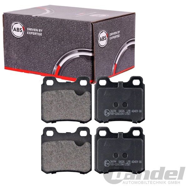 Abs BremsbelÄGe Hinten Passend FüR Opel Astra Calibra Kadett Vectra Saab 900 | 3-image