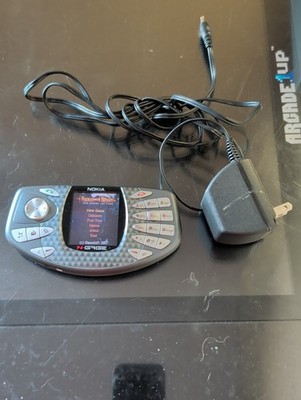 Nokia N-Gage Console w/ Charger and Games - Rayman, Super Monkey Ball, + 5 More!