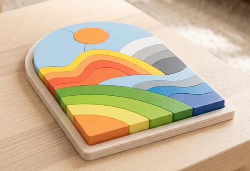 Sinsay Wooden Puzzle Toy, photo 2