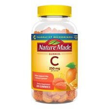 Nature Made Vitamin C Gummies 250mg 200ct Immune Support Supplement EXP: 05/27