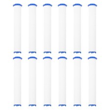 12Pcs Shower Head Filter 5.1 Inch PP Cotton Filter Cartridge Replacement