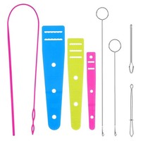 20X(8-Teiliges Flexibles Kordelzug-EinfäDler-Werkzeugset, NäHschlaufenwende9879