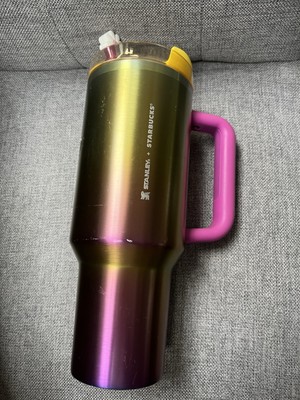 Starbucks x Stanley Summer Sunset Gradient Yellow Pink 40oz Flower