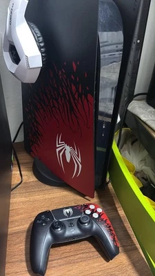 Sony PS5 Blu-Ray Edition Console Spider-Man 2 Limited Edition Bundle -...