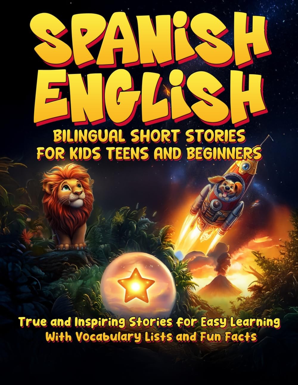 Spanish English Bilingual Short Stories for Kids Teens and Beginners True and In