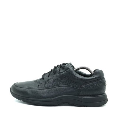 Rockport Herren CH3358 Schnürschuhe Schwarz Leder Vibram-Sohle Komfort EU 42