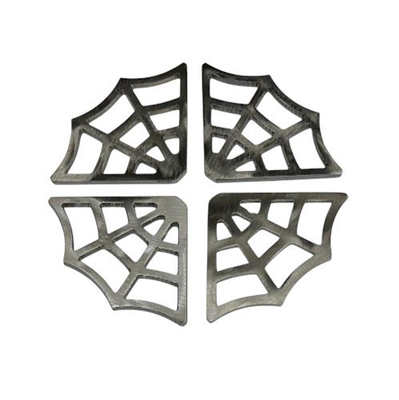 #ad #ad Spider Web Gussets 3 16 Thick 3quot;x3quot; Rat Rod 90 Degree LOT OF 4 $29.99