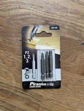 Black & Decker Piranha Bits PZ 1 2 3 50mm Kreuzschlitz PZ1 PZ2 PZ3