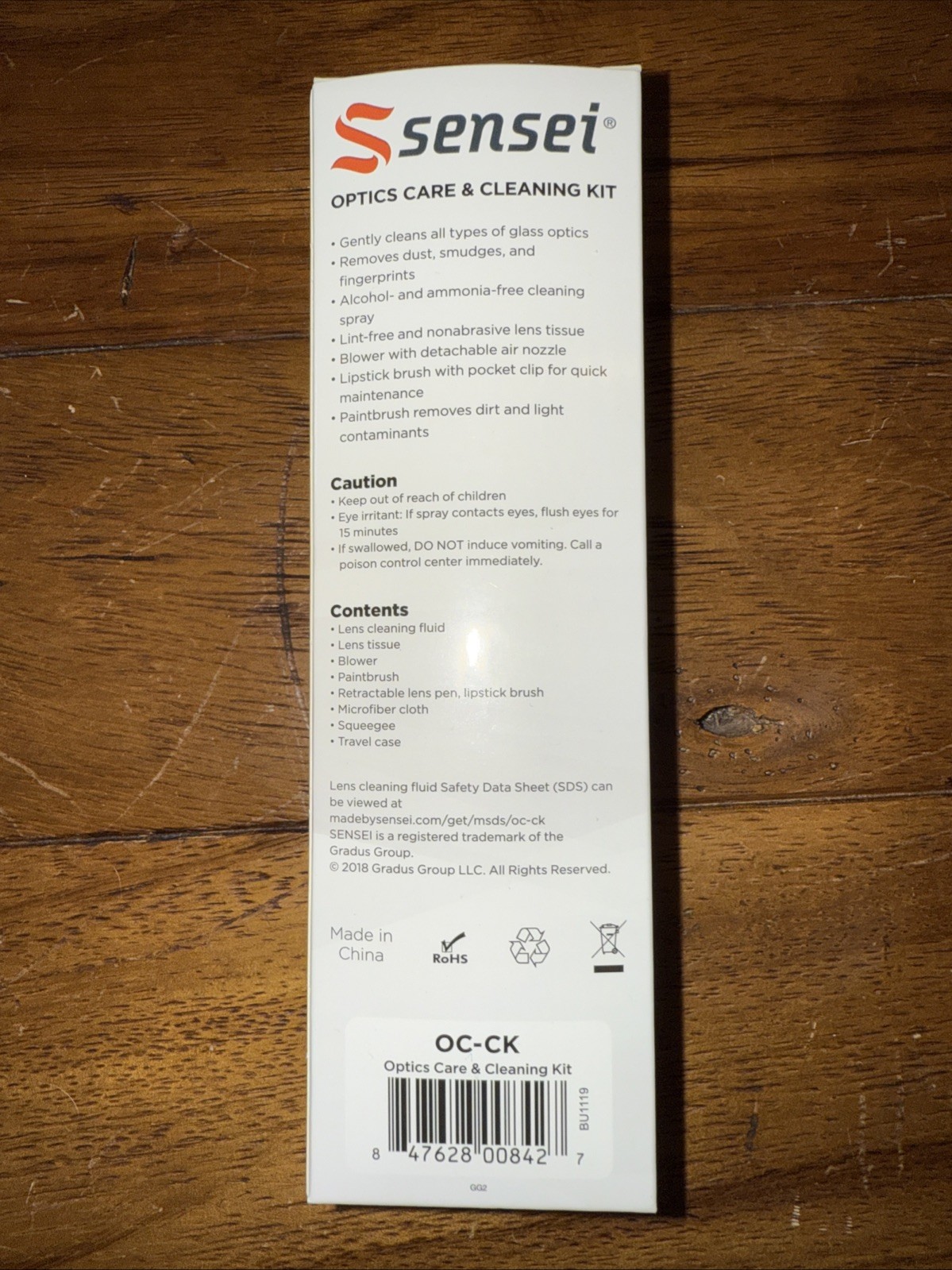 Sensei Deluxe Optics Care and Cleaning Kit