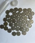 Roll of 40 Buffalo Nickels 1935 1936 & 1937 - Full Date Various Mint Marks