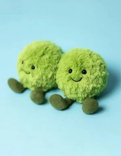 Amuseables Dot and Peggy Mushy Peas 🇬🇧 Jellycat | Jelly Journal