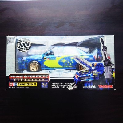 Takara Tomy Transformers WRC 2004 Subaru Impreza New Sealed Toy