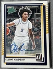 Elliot Cadeau Auto 2025-26 Donruss Rated Prospect #48 Michigan Wolverines