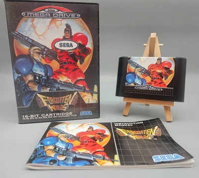 Forgotten Worlds - Sega Mega Drive - OVP Komplett - PAL