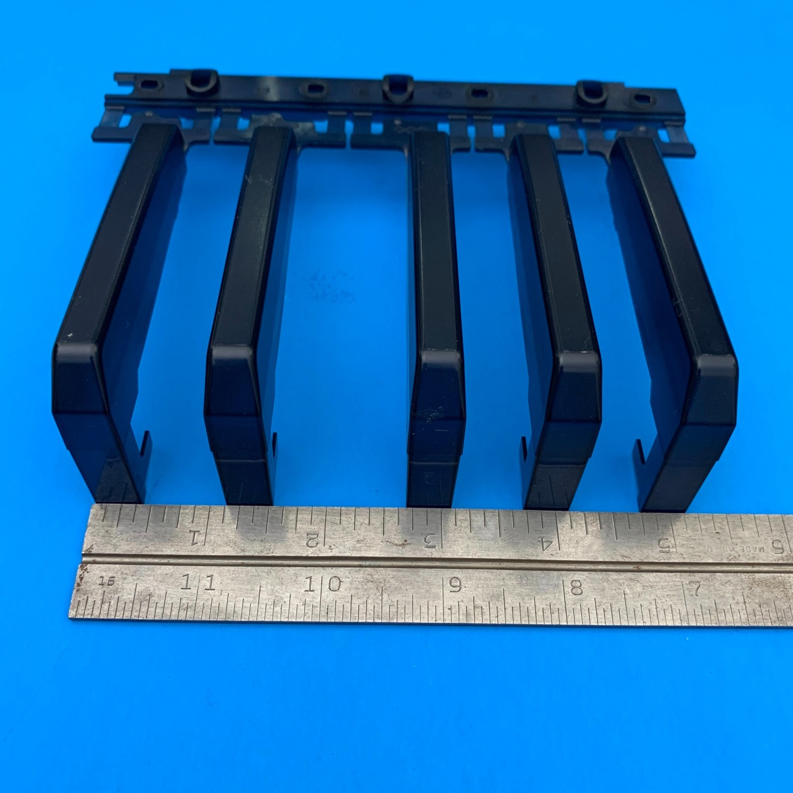 YAMAHA EZ-220 Keyboard Replacement Used Part: Black Keys [Sharp-Flat] 5 Key Set
