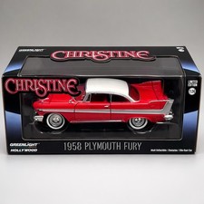 GreenLight Hollywood “Christine” 1958 Plymouth Fury 1:24 DieCast Car Ltd Edition