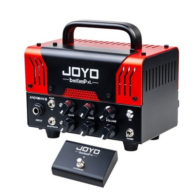 JOYO JACKMAN II 20W 2 Channel Guitar Amplifier Amp Head Tube Preamp + Footswitch