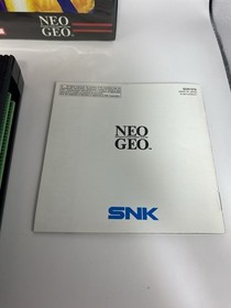 Galaxy Fight Universal Warriors Neo Geo AES US ENGLISH CIB Authentic