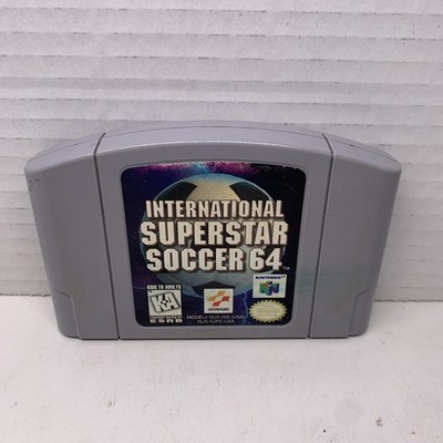 International Superstar Soccer 64 (Nintendo 64, 1997) TESTED