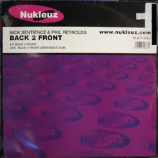 Nick Sentience & Phil Reynolds - Back 2 Front, 12", (Vinyl)