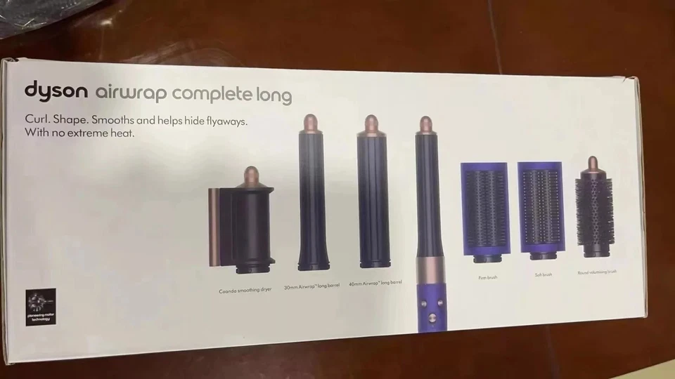 Airwrap HS05 Complete Multi Styler, Electric Blue/Pink Blush LONG Send From USA - Image 3 of 4