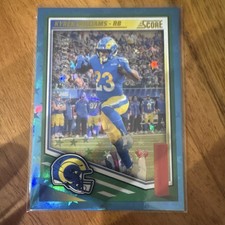 2025 Panini Score Kyren Williams #55 Stars Parallel Serial Numbered /499 Rams