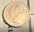 1912-D Barber Dime, 90%