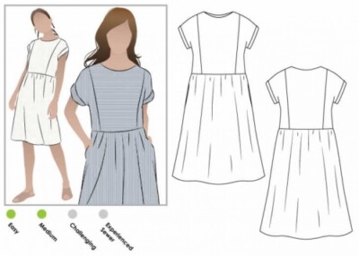 Style Arc Schnittmuster Spitzenkleid Damen Größen 4-16