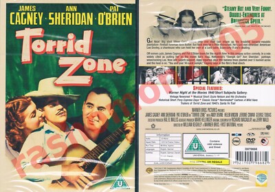 DVD TROPISCHE ZONE TORRID ZONE (1940) James Cagney Ann Sheridan Pat O'Brien NEU
