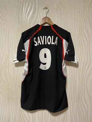 AS MONACO 2004 2005 AWAY FOOTBALL SHIRT SOCCER JERSEY PUMA sz M #9