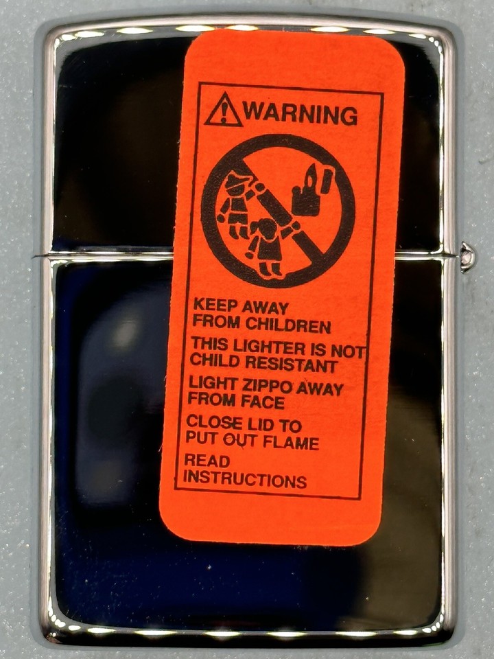 Vintage 1997 Ed Roth Rat Fink Mooneyes Big Daddy HP Chrome Zippo