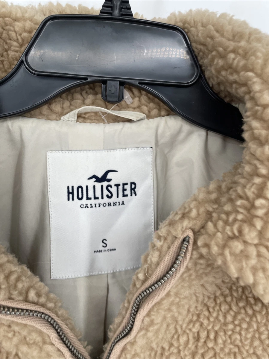 Teddy bear jacket clearance hollister