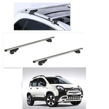 BARRE PORTATUTTO ALLUMINIO FIAT PANDA CITY CROSS 1.2 ANNO 2020 CON RAILS ALTI K9