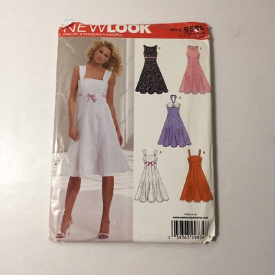 New Look 6589 Size 8-18 Misses' Sundresses 