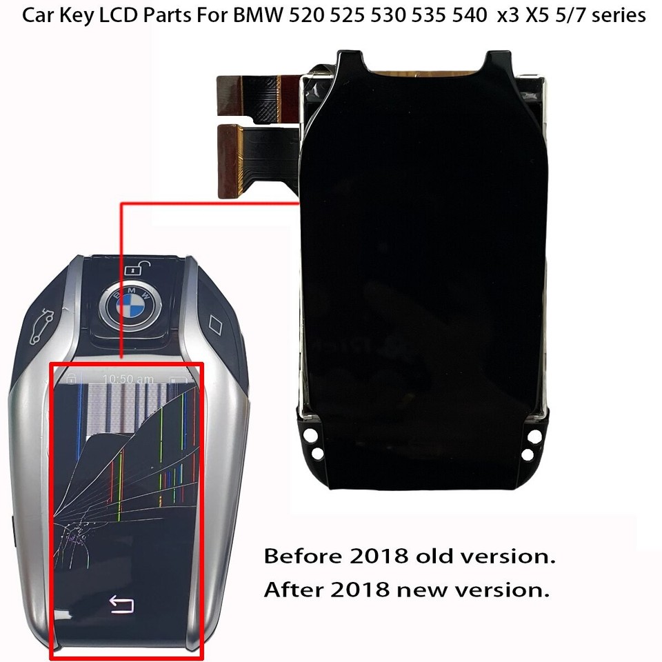 Key Displayer Replacement Car Key LCD Display Parts For BMW 520 X3 X4 GPM1634A2 ...